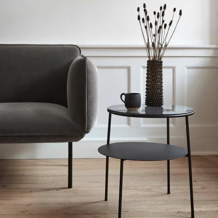 WOUD Duo Side tables, Black