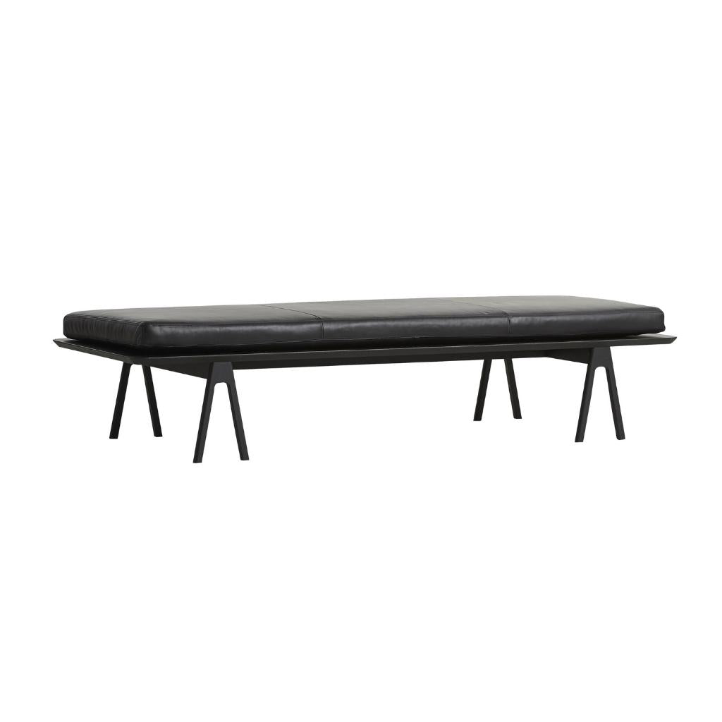 WOUD Level Daybed, Eg/Læder
