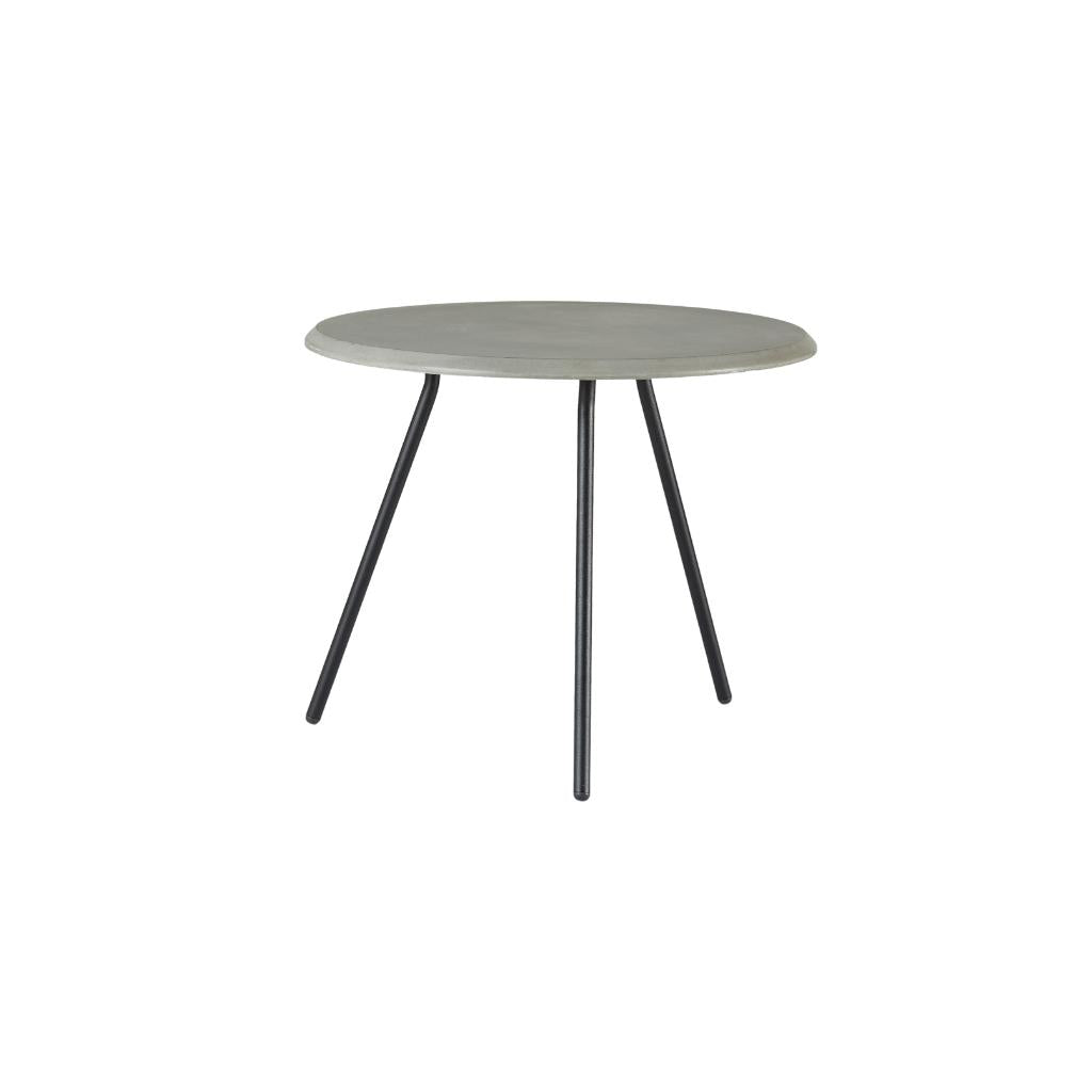 WOUD Soround Side table Concrete, Ø60 x H49 cm