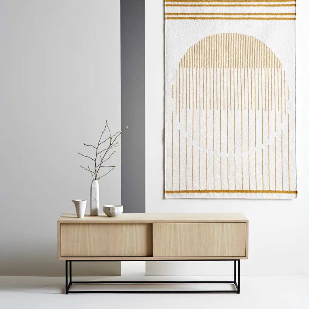 WOUD Virka Sideboard niedrig, Eiche