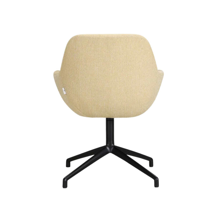 Wendelbo Sinum Swivel Stol m. armlæn, Beige (Ecriture col. 0410)