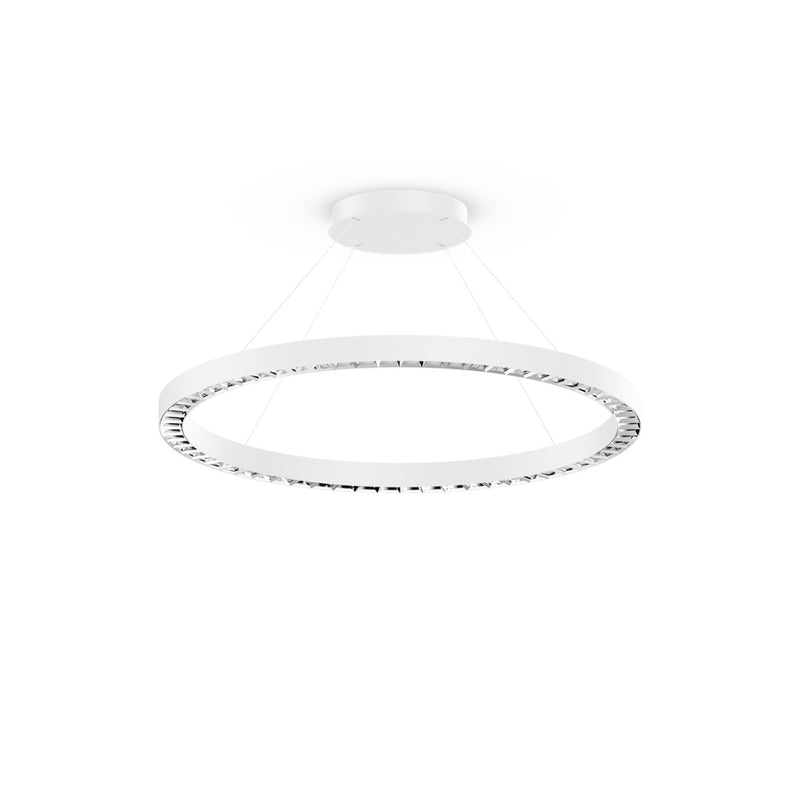 XAL Beto Circle 800 Direct Loftslampe, Hvid/Krom