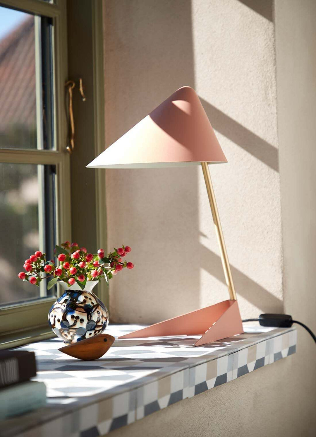 Warm Nordic Ambience Bordlampe - Sparkling Rose