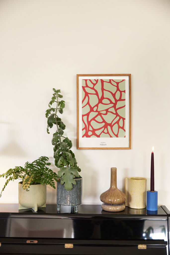 Hübsch Crayon Candle Holders Multicolour (set of 4)