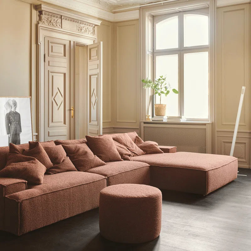 Daphne Modul Sofa - Pebble Rust
