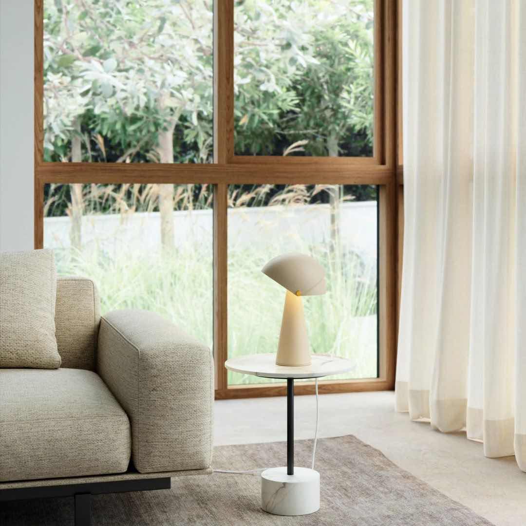 dftp Align Bordlampe, Beige