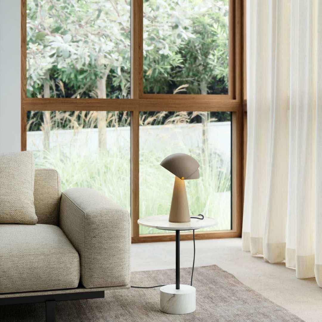 dftp Align Bordlampe, Brun