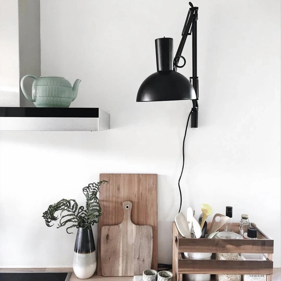 dftp Arki Bordlampe, Sort