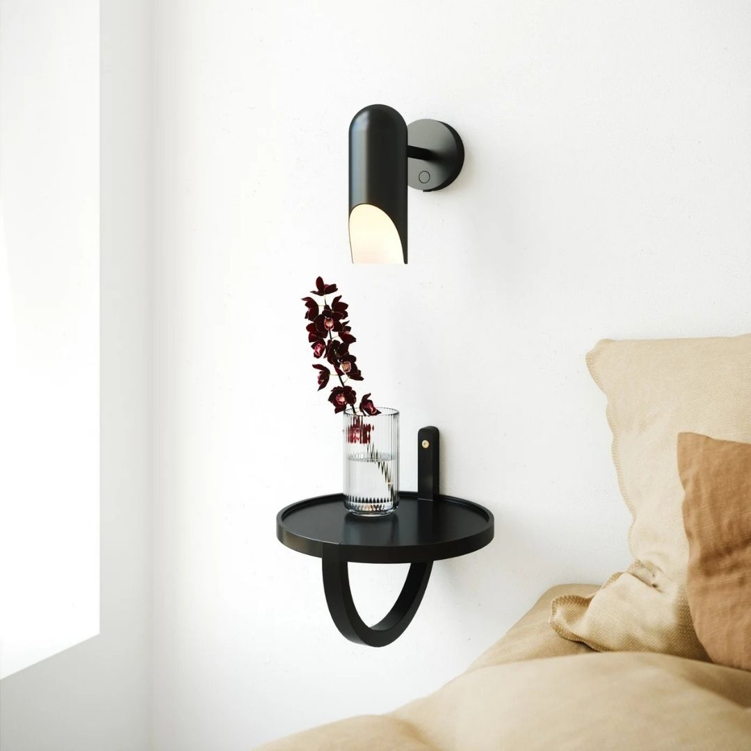 dftp Rochelle Væglampe, Sort