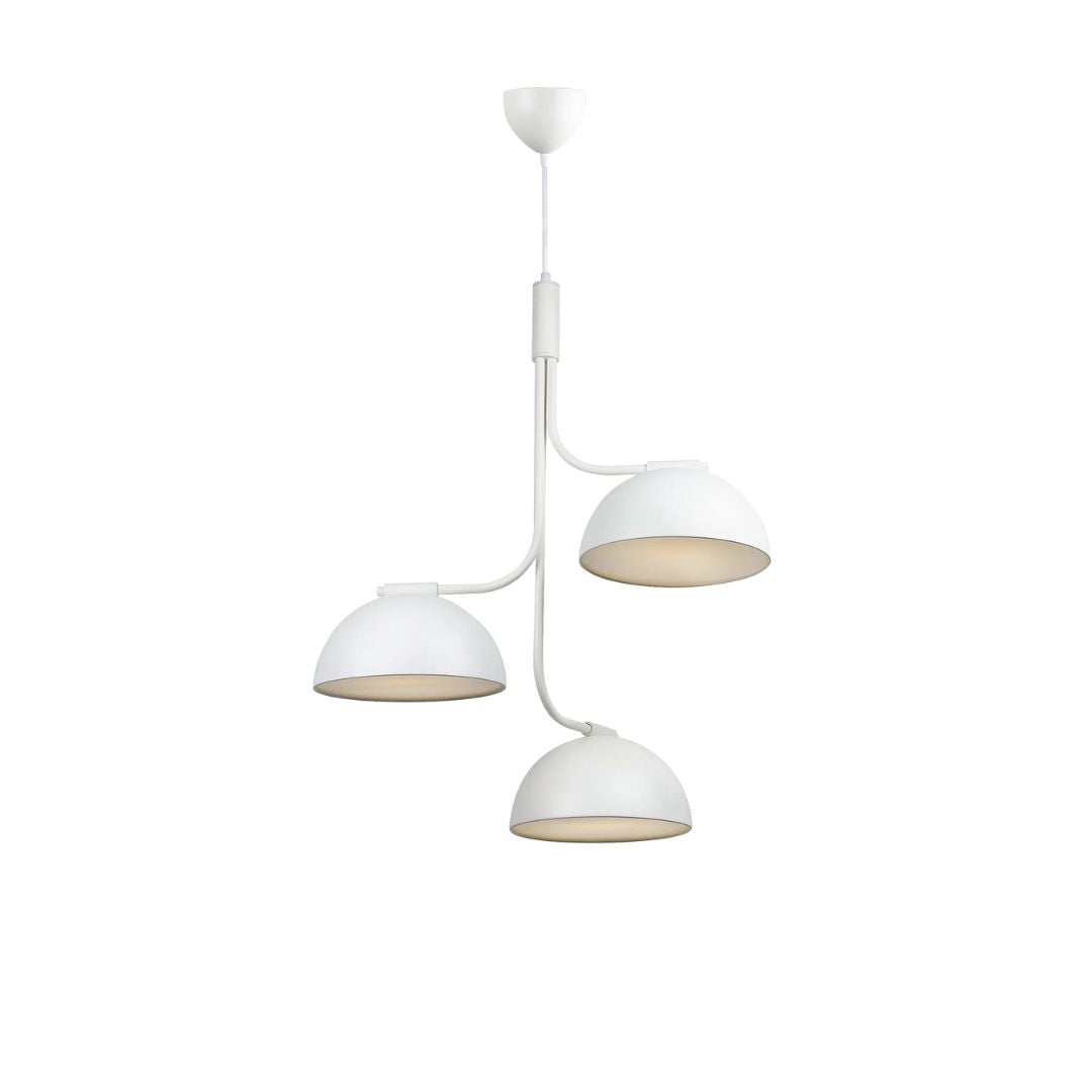 dftp Tullio 3-Pendellampe, Hvid