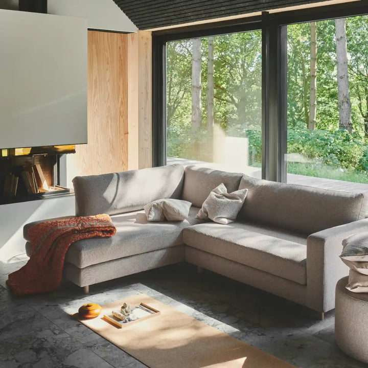 Douglas Hjørnesofa Højre - Maya Cream
