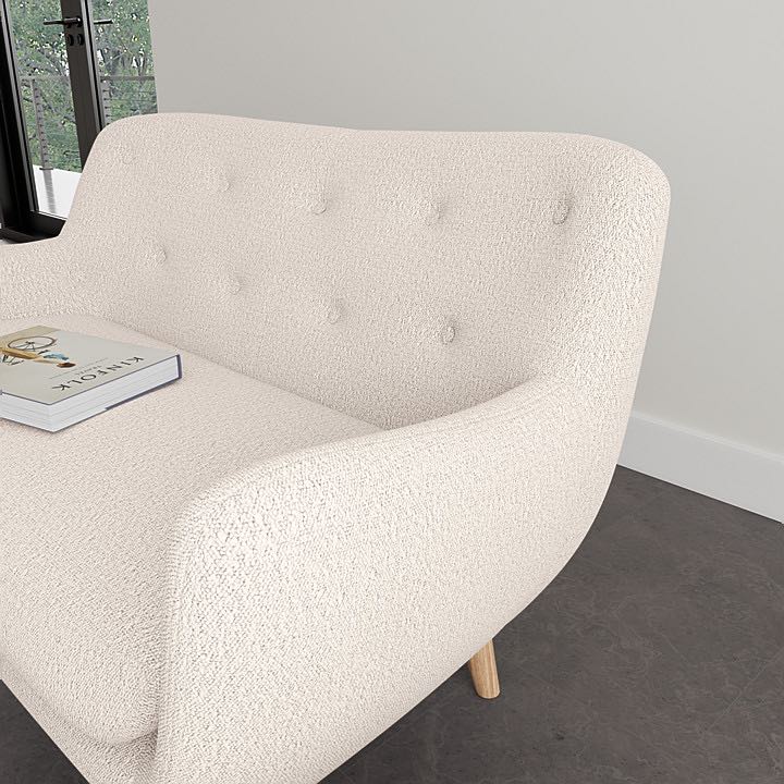 Herman 2-Personen-Sofa - Elliot Hellgrau