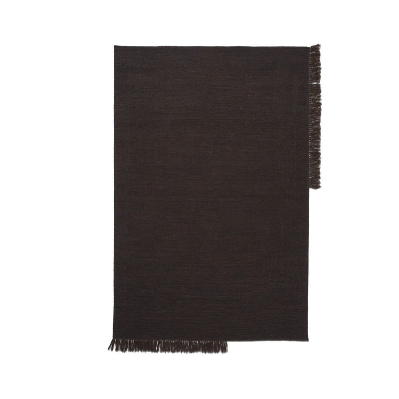 ferm LIVING Kelim Gulvtæppe 80x140 - Dark Melange