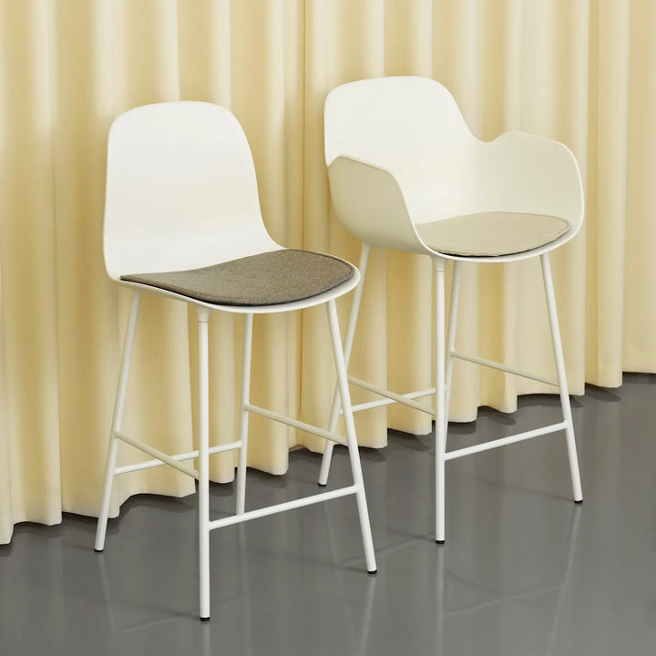 Normann Copenhagen Form Sitzkissen, Creme MLF60