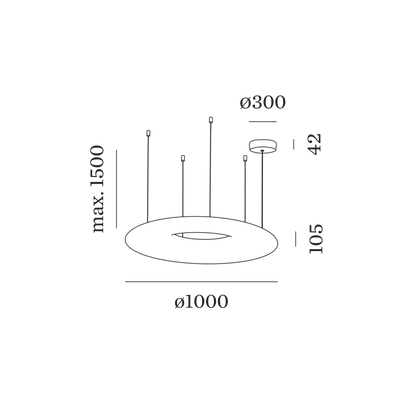 Wever & Ducré Gigant 10.0 Loftslampe