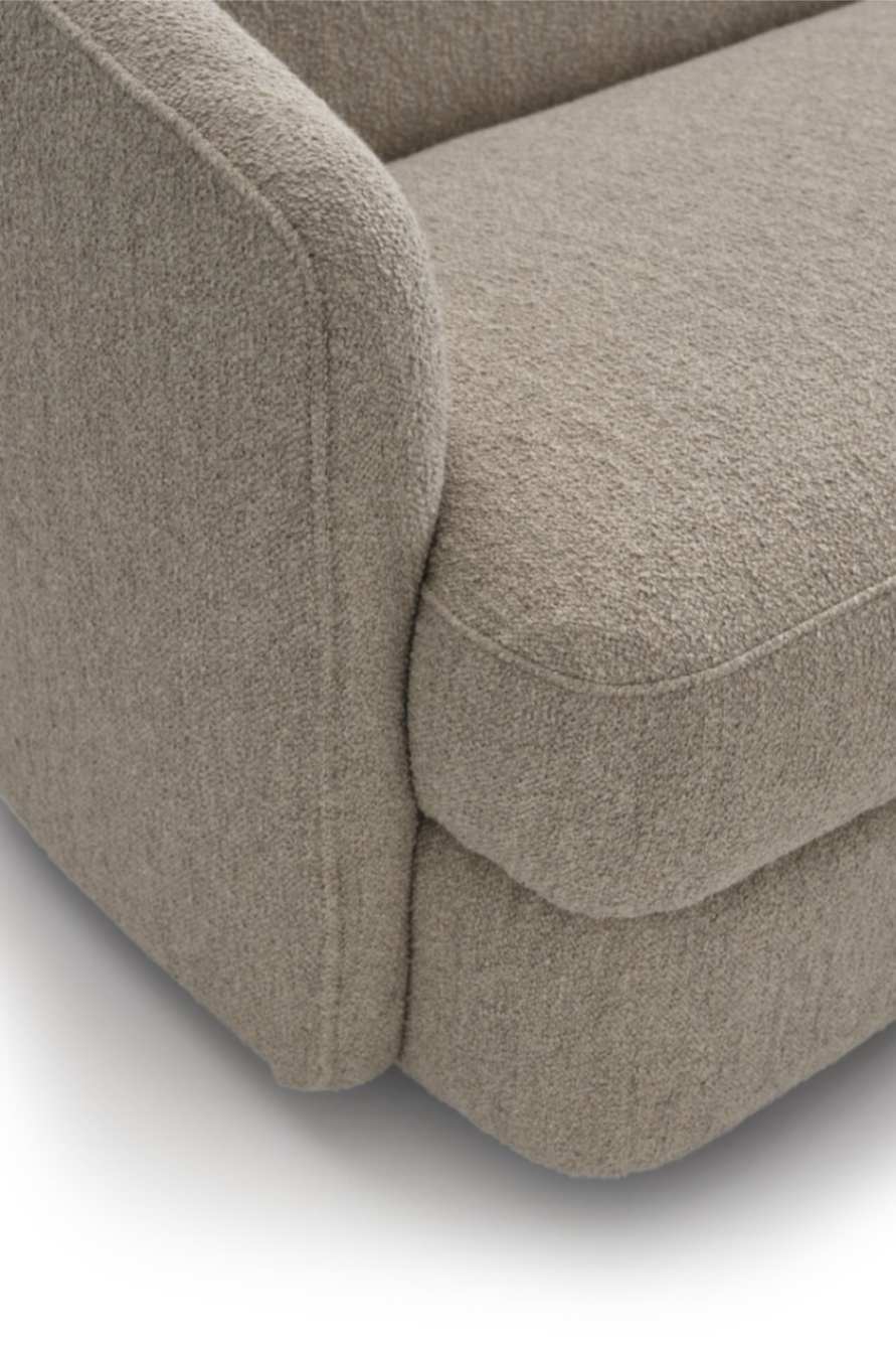 New Works Covent Deep 2 Pers. Sofa, Hemp Bouclé