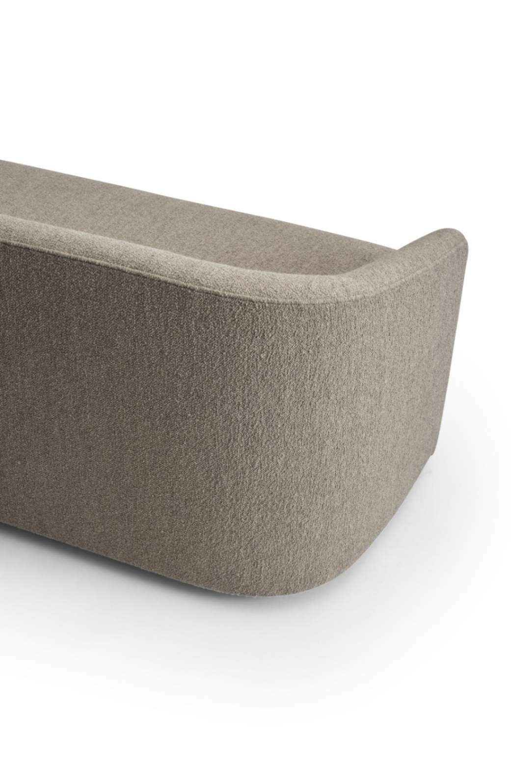 New Works Covent Deep 2 Pers. Sofa, Hemp Bouclé