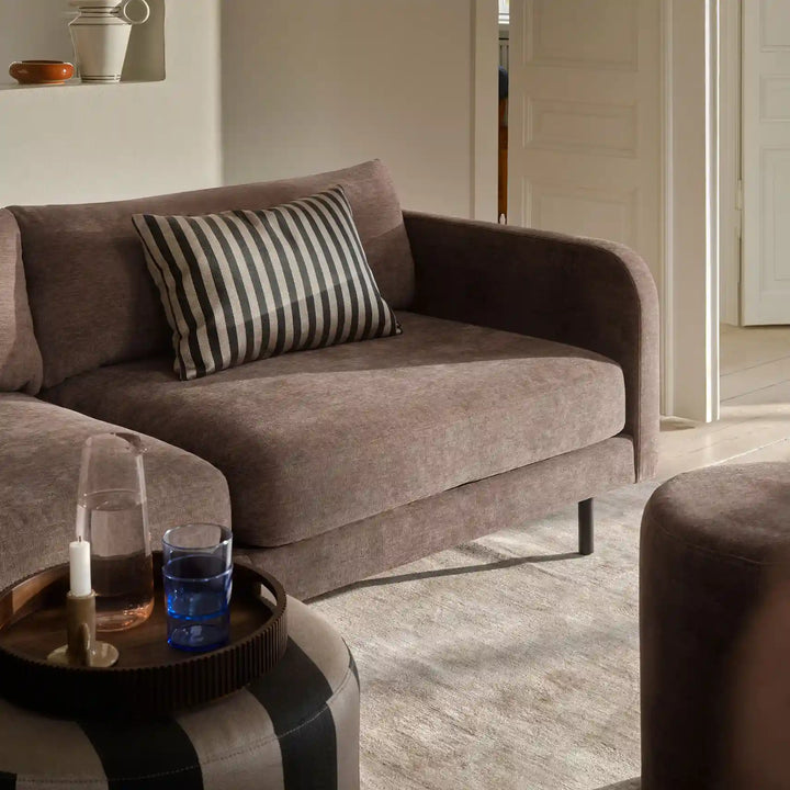 Julia 3 Personers Sofa - Aulla Cacao