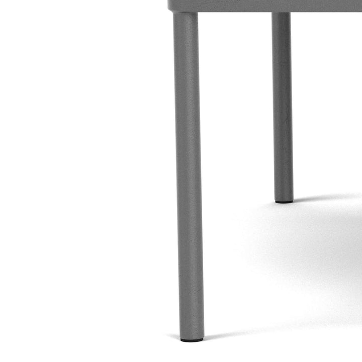 Vincent Outdoor Sofabord 88 x 88 - Steel Antracite Grey