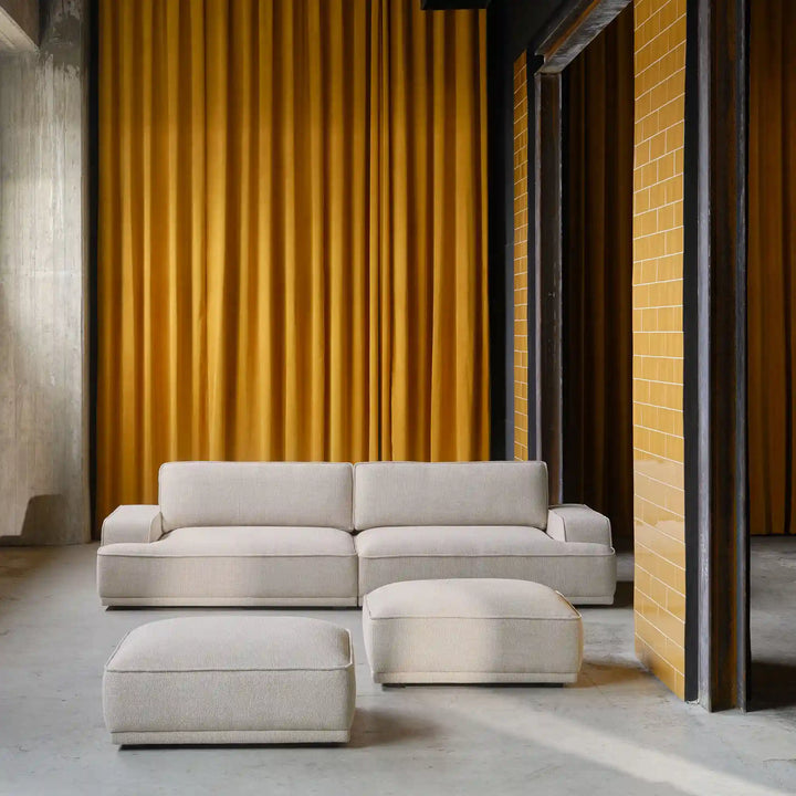 Leonora 3,5-Personen-Sofa - Moosgrasgrün