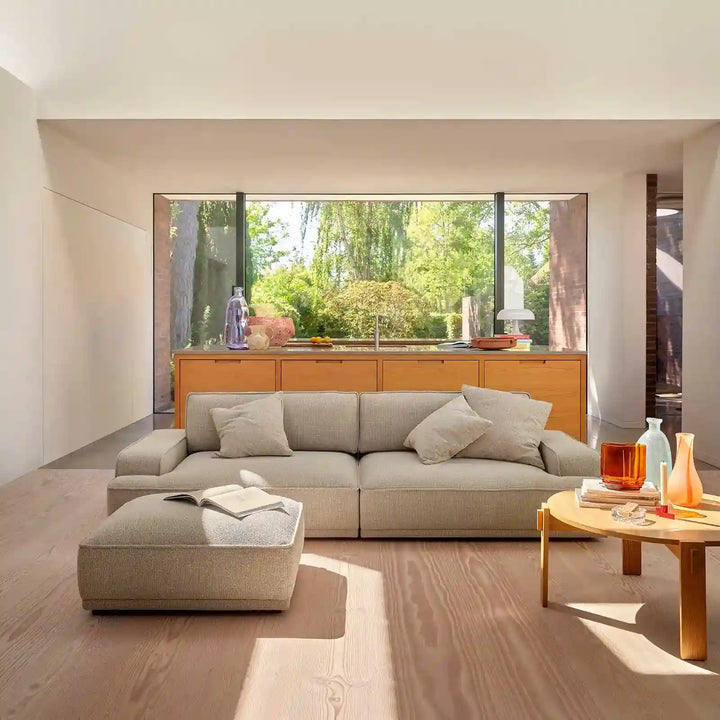 Leonora 3,5-Personen-Sofa - Moosgrasgrün