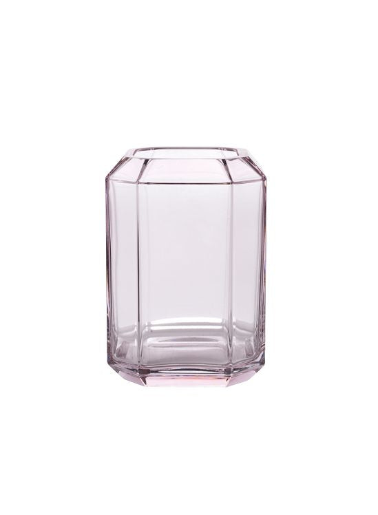 LOUISE ROE Jewel Vase Medium H20, Rose