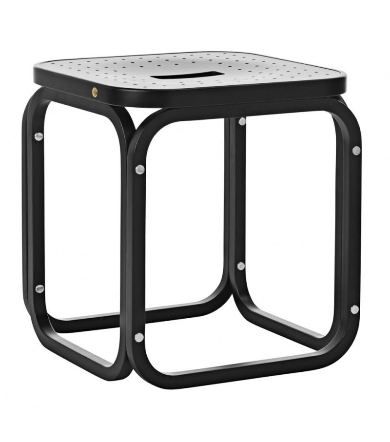 Gebrüder Thonet Vienna Postsparkasse Stool - Sort