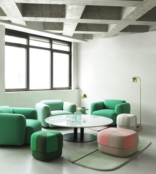 Normann Copenhagen Circus Puf Duo Small, Green