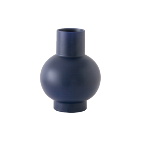 raawii Strøm, Large Vase Blue