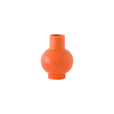 raawii Strøm, Small Vase Vibrant Orange
