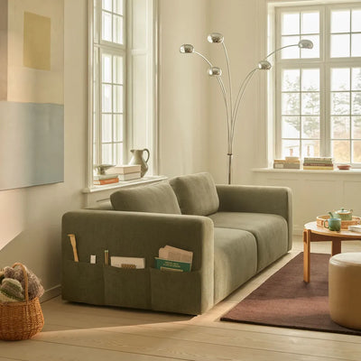 Riley 3 Personers Sofa - Time Blush