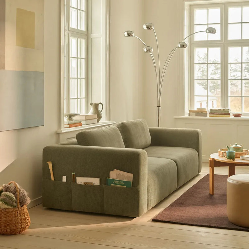 Riley 3 Personers Sofa - Time Blush
