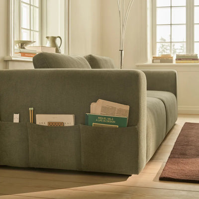 Riley 3 Personers Sofa - Time Blush