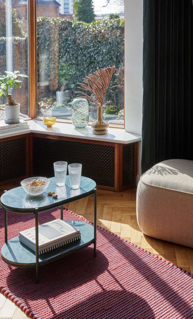 Hübsch Swirl Vase Grå