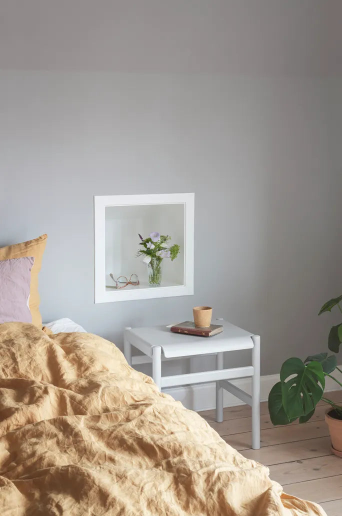 TAKT Soft Stool Hocker, Hellgrau Esche