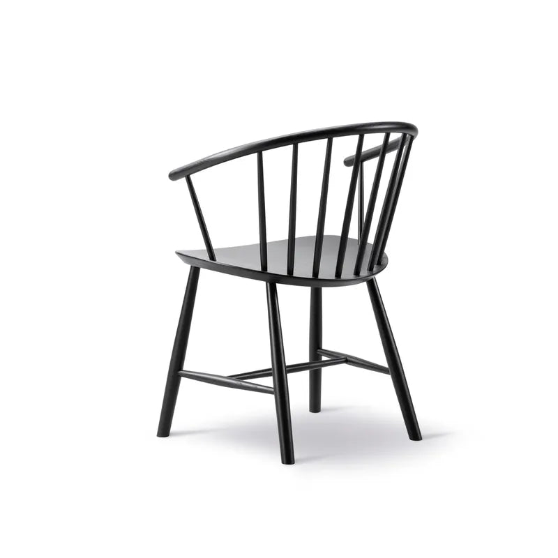 Fredericia Johansson J64 Stuhl schwarz lackierte Esche