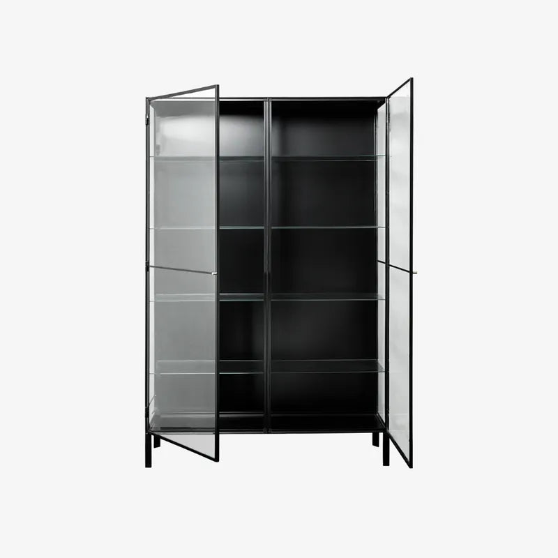 LOUISE ROE Frame Cabinet 2 døre Sort (Brugt)