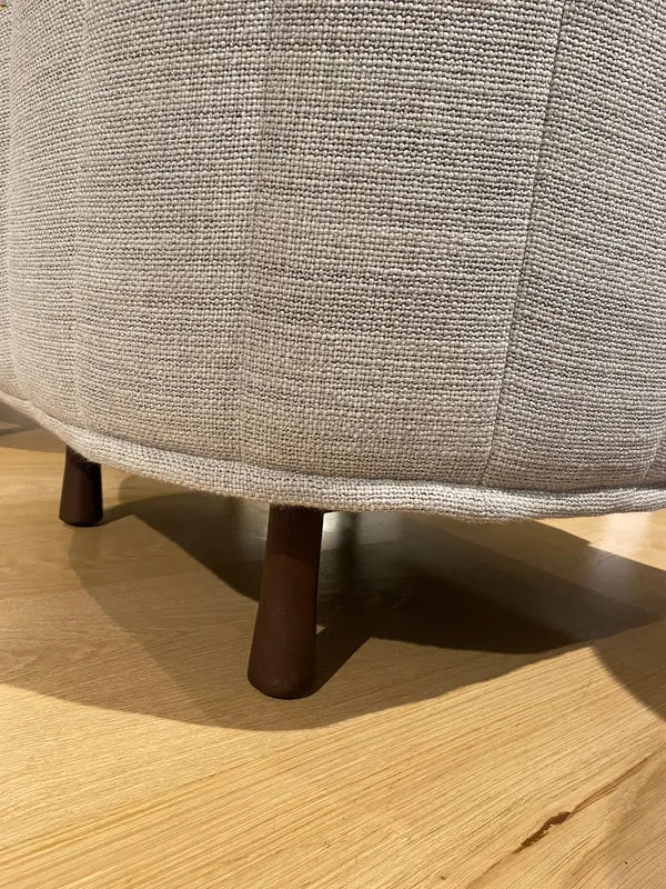 Wendelbo Kite Loungestol, Grå / Beige