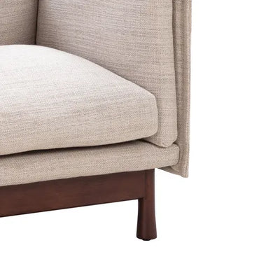 Wendelbo Kite Loungestol, Grå / Beige