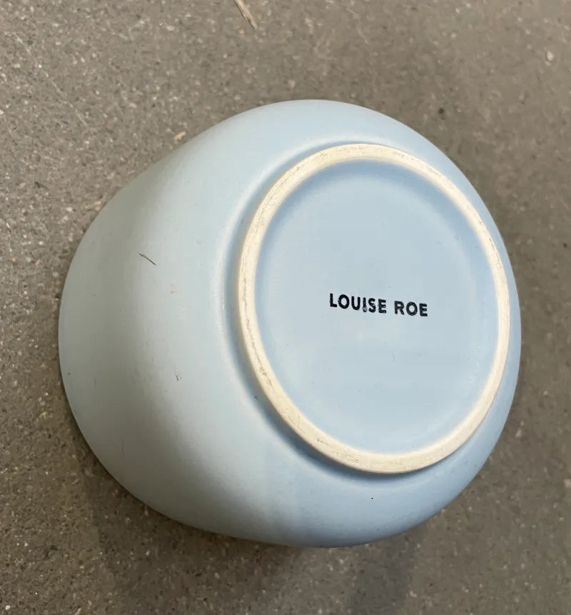 LOUISE ROE Ceramic PISU 05 Skål, Sky Blue