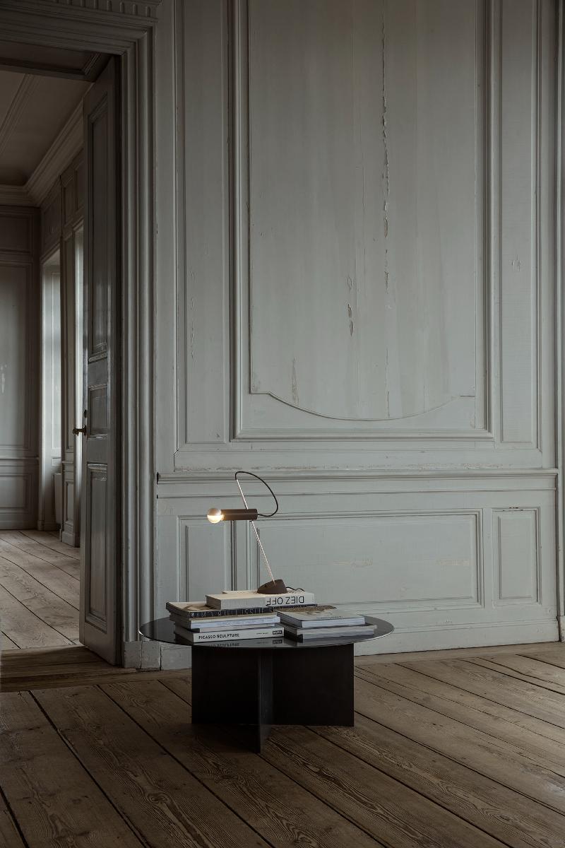 Astep Modell 566 Tischleuchte Poliert