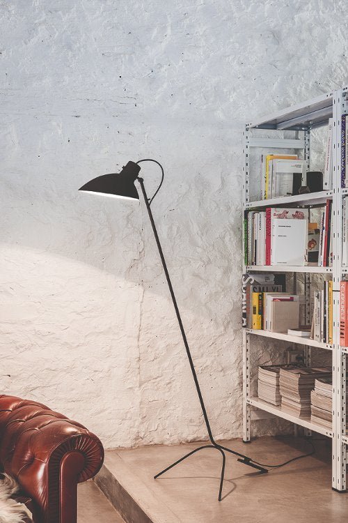 Astep VV Cinquanta Gulvlampe Hvid / Sort