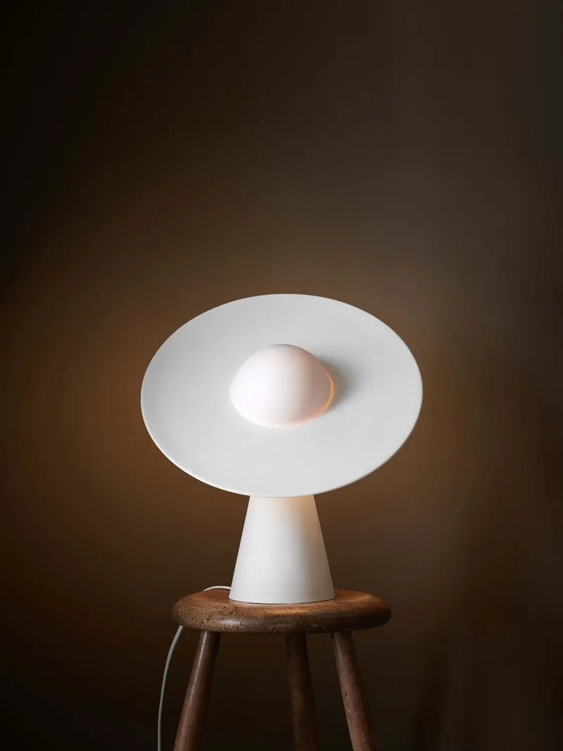 MOEBE Ceramic Table Lamp Bordlampe Hvid
