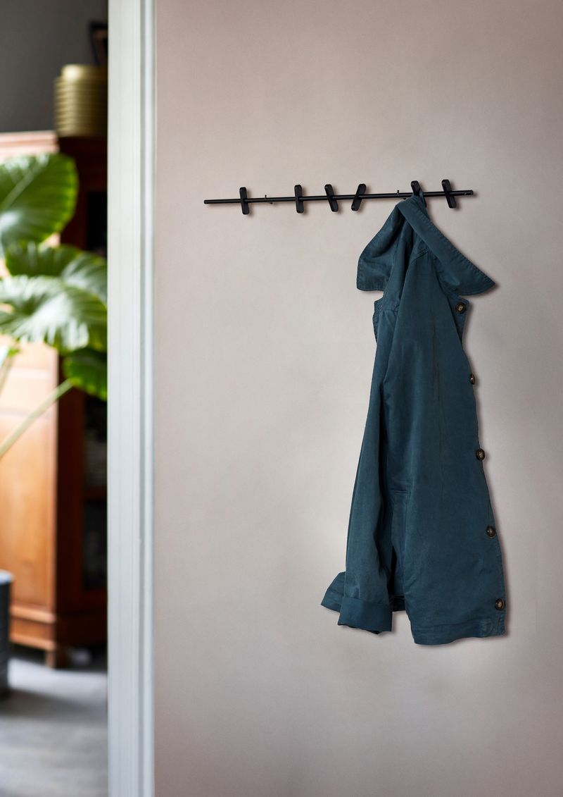 MOEBE Coat Rack Knagerække 70 cm Sort