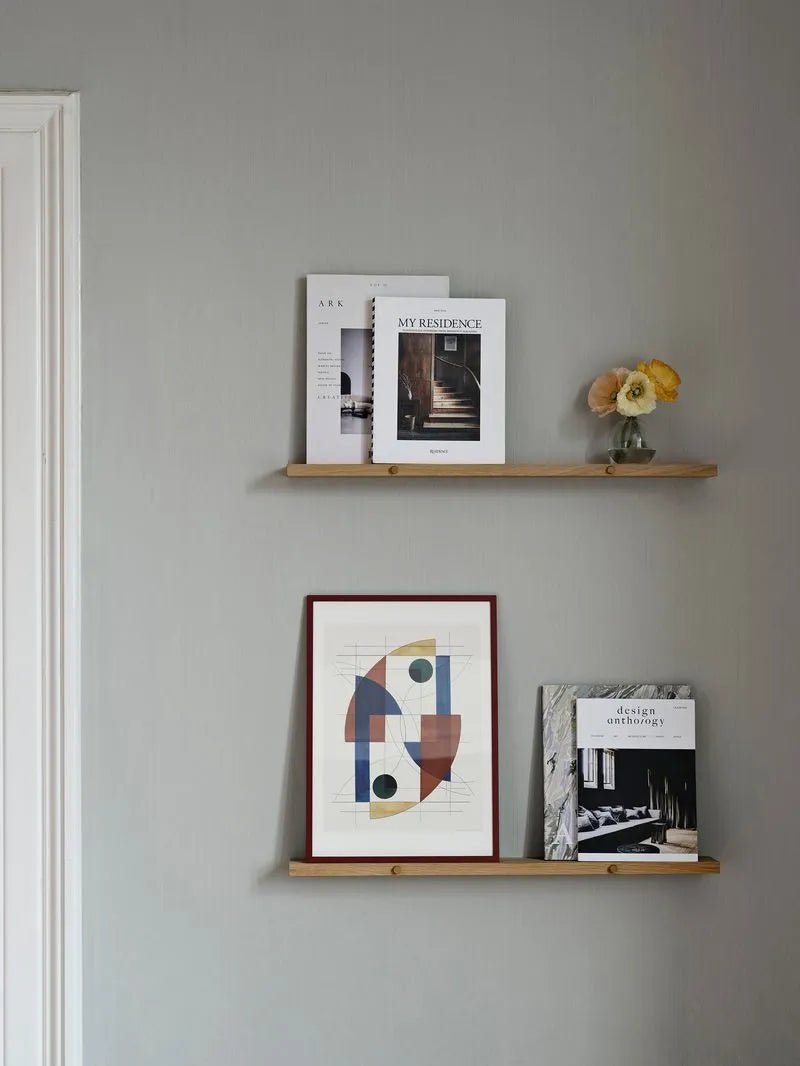 MOEBE Gallery Shelf 70cm Sort Hylde - KEEPR