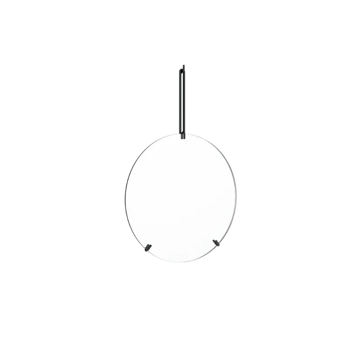 MOEBE Wall Mirror Spejl Ø30 Sort - KEEPR