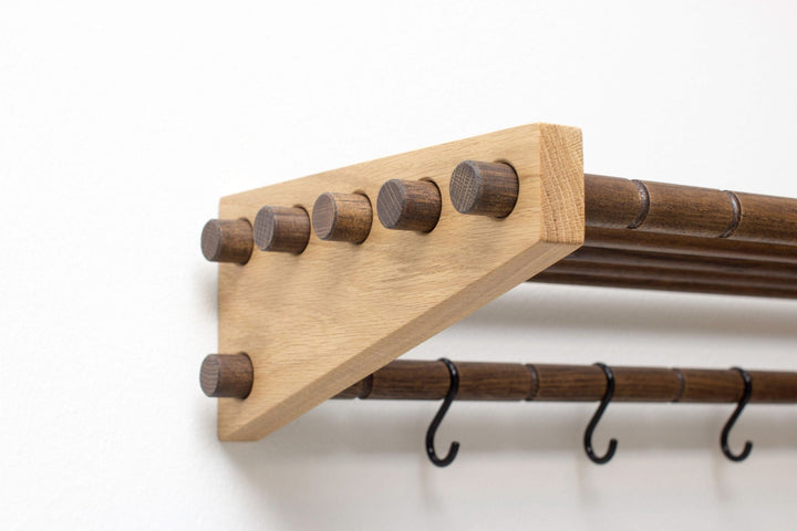 We Do Wood - Moodrack hattehylde, Medium, Eg - KEEPR